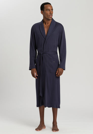 75438 Night & Day Knit Robe - 496 Black Iris